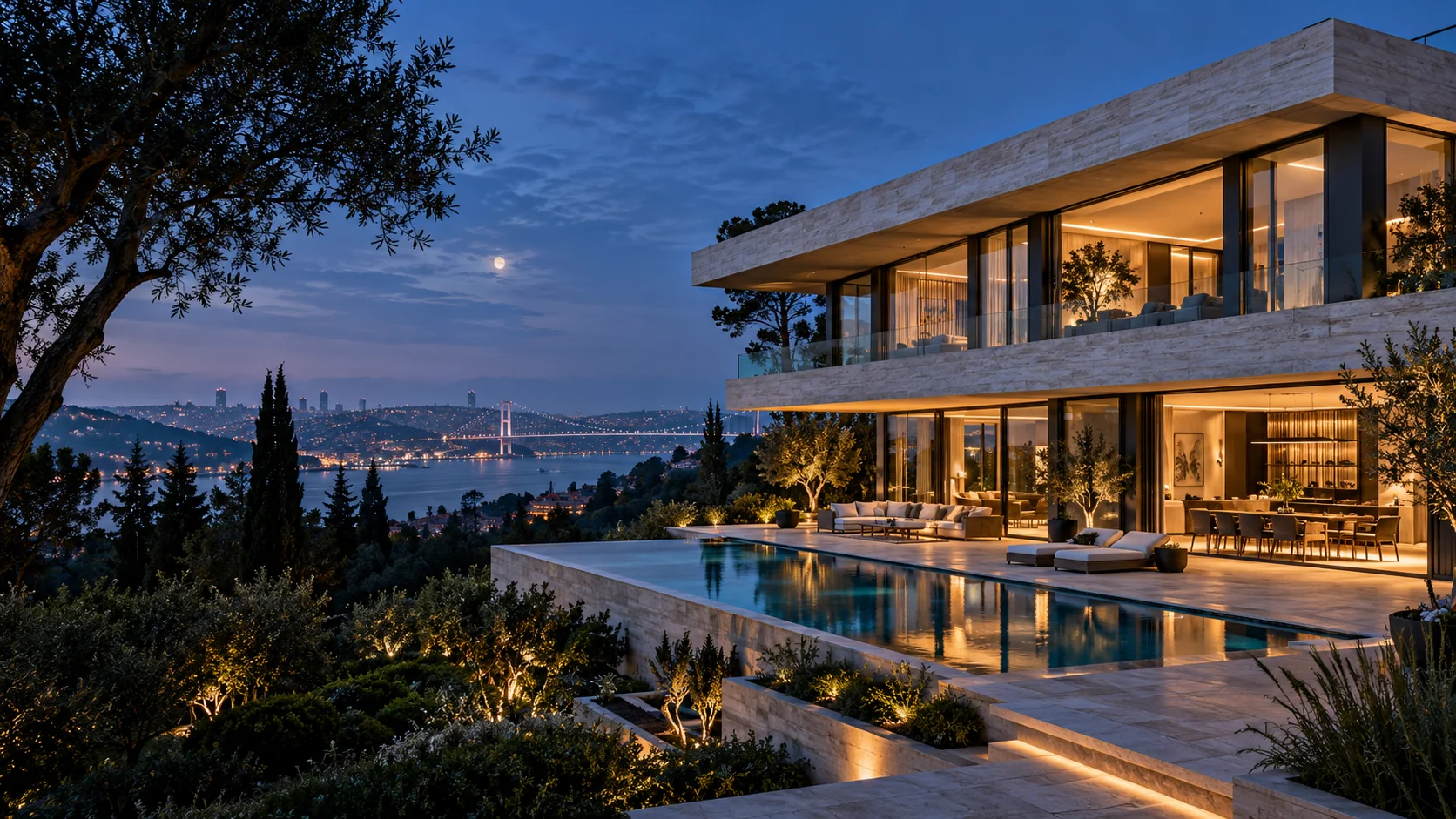 Usta İstanbul’un mimari yaklaşımını temsil eden villa konsepti